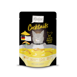 Mjamjam Cocktails cat drink 40g pulled chicken
