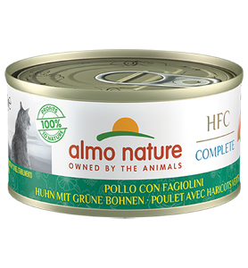 Almo Nature Katten Natvoer HFC Complete 70g kip & sperziebonen