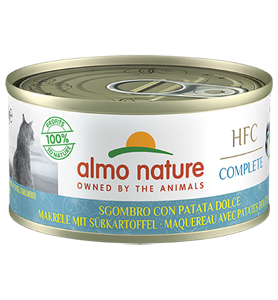 Almo Nature Katten Natvoer HFC Complete 70g makreel & zoete aardappel