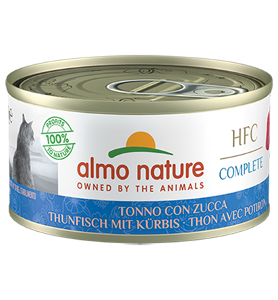 Almo Nature Katten Natvoer HFC Complete 70g tonijn & pompoen
