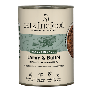 Catz Finefood RAGOUT IN SAUS Lam & Buffel 380g