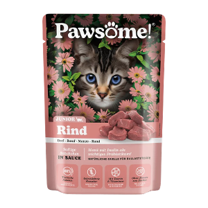 Pawsome Kitten natvoer 85g rundvlees