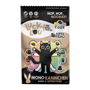 Lucky Lou Food Code mono konijn 750g