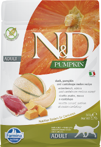 Farmina N&D Pumpkin Adult Cat Eend & Meloen