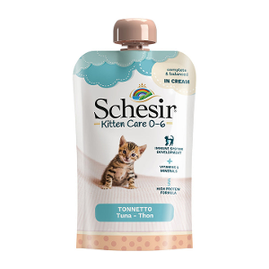 Schesir Kitten Care 0-6 tuna in cream 150g