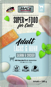 Mac's Kattenvoer Zakjes 100g zalm & kip