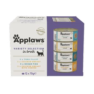 Applaws Kattenvoer in Bouillon Multipack variety collection 12 x 70g