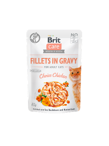 Brit Care Cat maaltijdzakje 85g kip in saus
