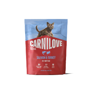 Carnilove Active Kitten Lachs & Truthahn 400g – Trockenfutter für Kitten