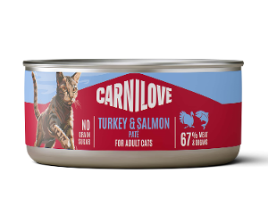 Carnilove Katten Natvoer - Blikje 100g kalkoen & zalm