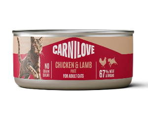 Carnilove Katten Natvoer - Blikje 100g kip & lam
