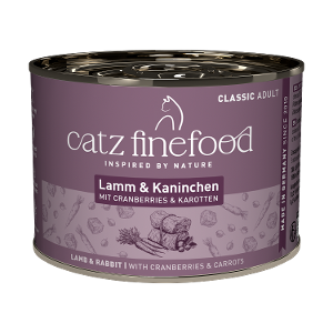 Catz Finefood CLASSIC Adult 200g Lam & Konijn 