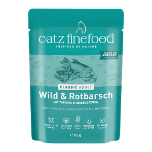 Catz Finefood CLASSIC Adult 85g Wild & Roodbaars