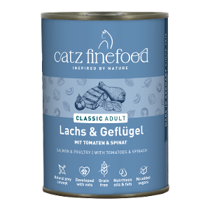 Catz Finefood CLASSIC Adult 400g - Zalm & Gevogelte