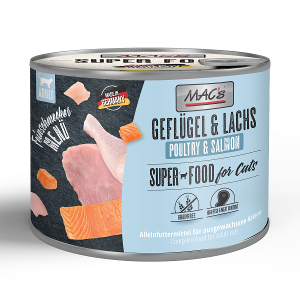 Mac's Cat Fijnproever blik 200g gevogelte & zalm