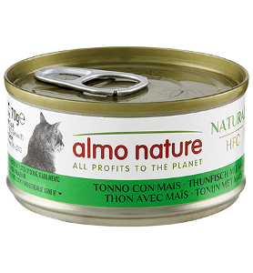 Almo Nature Kattenvoer HFC Natural 70g tonijn & mais