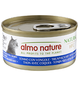 Almo Nature Kattenvoer HFC Natural 70g tonijn & schelpen