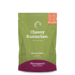 Herrmann's Bio Kattenvoer - Konijn met Kaas 100g