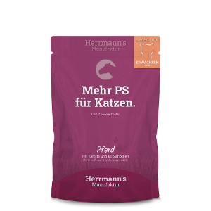 Herrmann's Kattenvoer - Paard met Wortel & Kokosvlokken