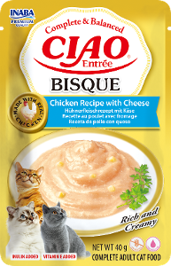 Inaba CIAO Entrée Bisque 40g kip & kaas
