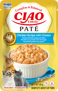 Inaba CIAO Entrée Paté 40g kip & kaas