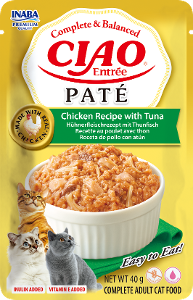 Inaba CIAO Entrée Paté 40g kip & tonijn