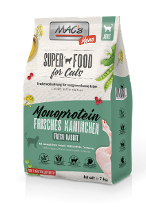 Mac's superfood for cats mono rabbit 7kg