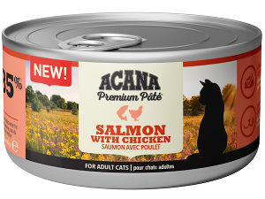 Acana Natvoer voor Katten 85g zalm met kip
