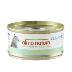 Almo Nature Katten Natvoer HFC Complete 70g makreel & zoete aardappel