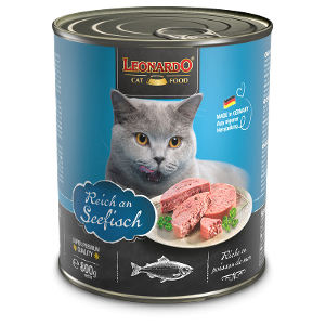 Leonardo Natvoer Kat Blikje 800g vis