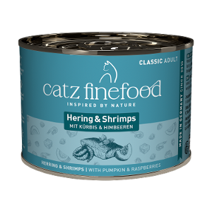 Catz Finefood CLASSIC Adult 200g Haring & Garnalen