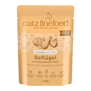 Catz Finefood Classic Kitten 85g – Gevogelte