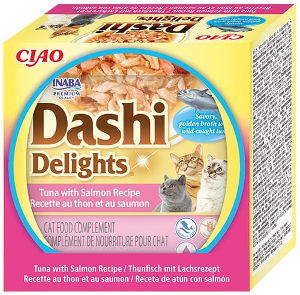 Inaba Dashi Delights voor katten 70g tonijn & zalm