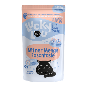 Lucky Lou Lifestage Adult 125g gevogelte en fazant