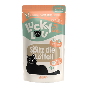 Lucky Lou Lifestage Adult 125g gevogelte en konijn