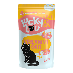 Lucky Lou Lifestage Adult 125g gevogelte en lam