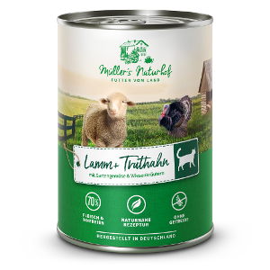 Müller’s Naturhof Katten Natvoer 400g Lam & Kalkoen