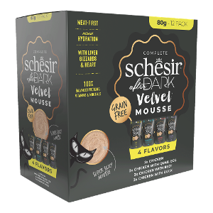 Schesir After Dark Velvet Mousse 12 x 80g multipack
