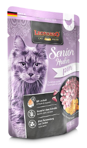 Leonardo Senior kattenzakje puur kip 85g