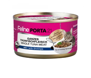 Feline Porta 21 Blikje 90g Tonijn & Garnalen