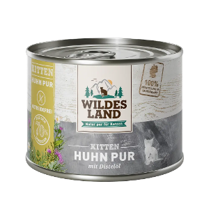 Wildes Land PUR Kitten Natvoer 200g