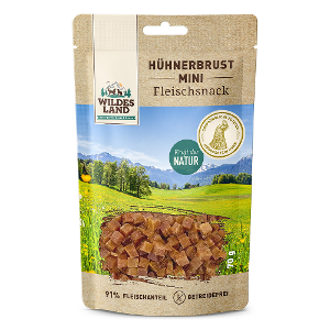 Wildes Land Vleessnacks 70g kippenborst