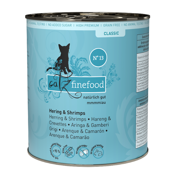Catz Finefood Classic 800g N13 haring & garnalen