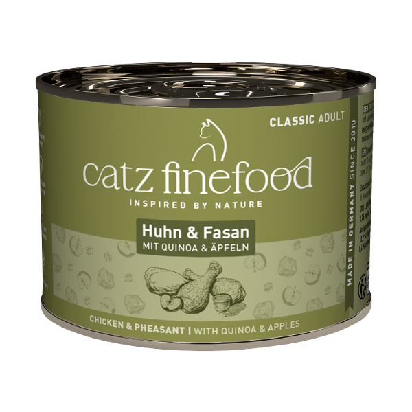 Catz Finefood CLASSIC Adult 200g Kip & Fazant Catz Finefood CLASSIC Adult 200g Kip & Fazant
