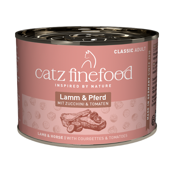 Catz Finefood CLASSIC Adult 200g Lam & Paard