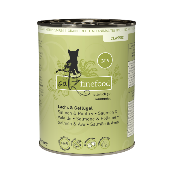 Catz finefood N°5 – Zalm & Gevogelte