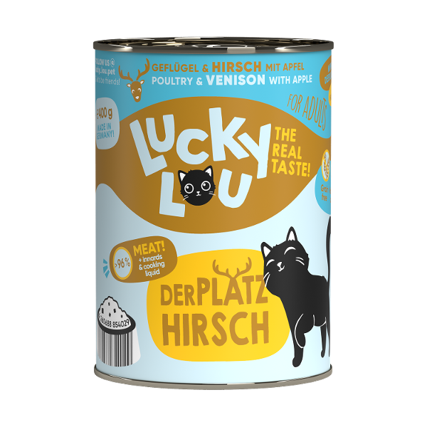Lucky Lou Lifestage Adult 400g gevogelte en hert