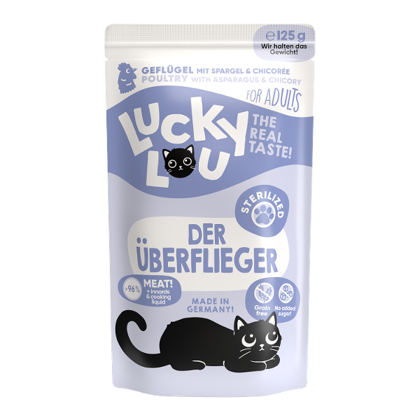 Lucky Lou Lifestage Sterilized 125g gevogelte