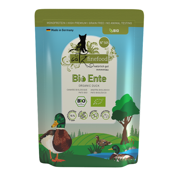 Catz Finefood Bio 85g N505 Eend