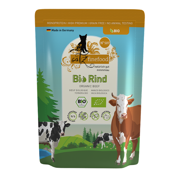 Catz Finefood Bio 85g N507 Rundvlees Catz Finefood Bio 85g N507 Rundvlees